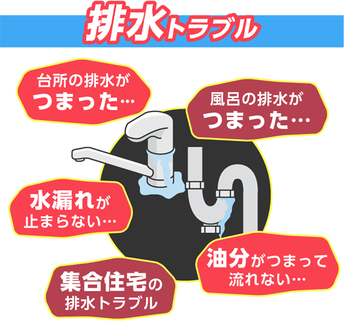 排水トラブル